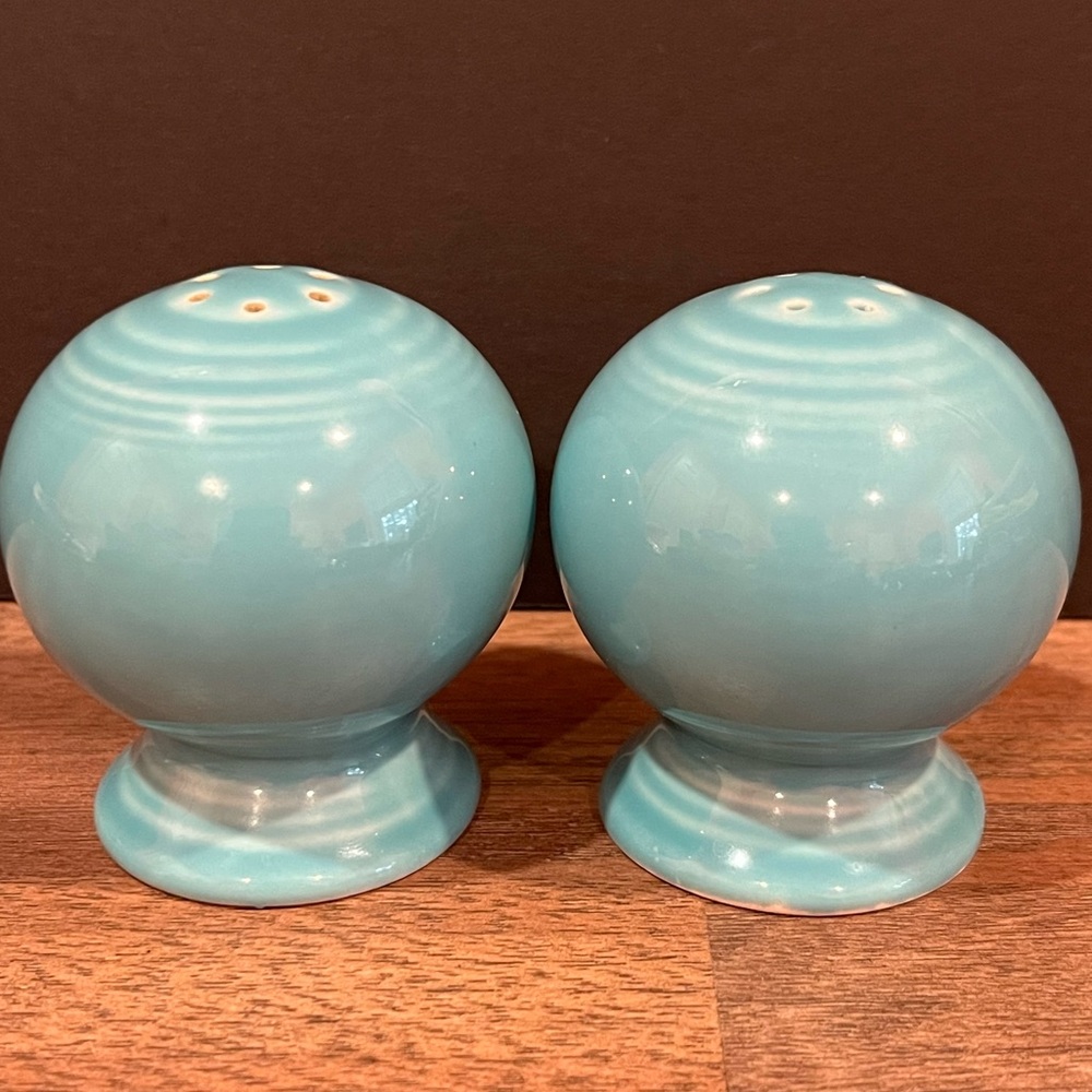 Turquoise Fiesta Salt and Pepper Shakers